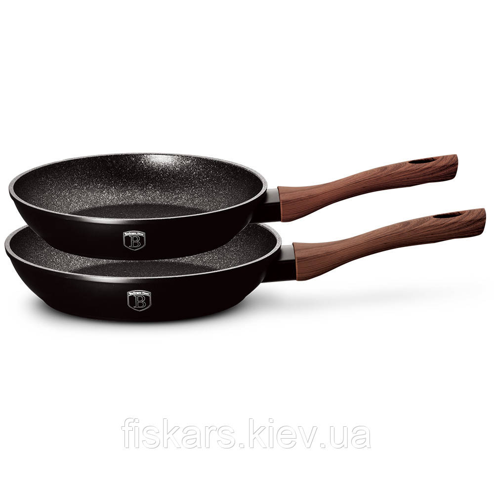Набір сковорідок Berlinger Haus Ebony Rosewood Collection (BH-1726F)