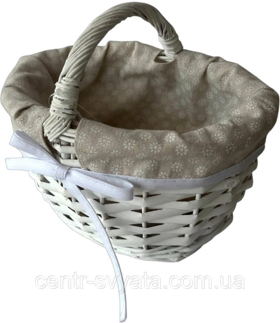 Кошик плетений (25х20 см)