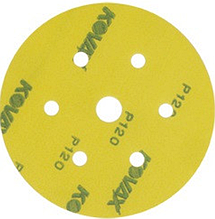 Абразивний шліфувальний круг KOVAX Maxfilm D152mm /7отв. P120-P600 (уп.-50шт.) P150