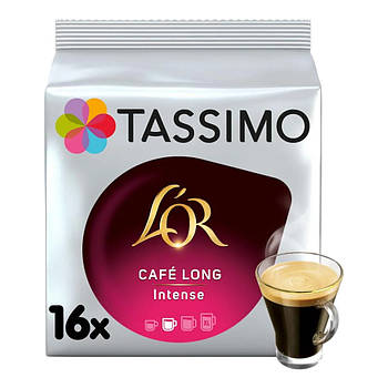 Кава в капсулах L'or Tassimo Cafe Long Intense, 16 шт.