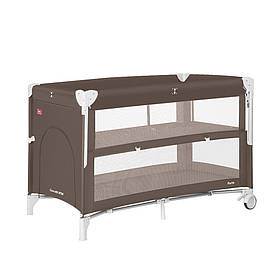 Манеж дитячий ігровий CARRELLO Porta CRL-18103 Chocolate Brown Коричневий