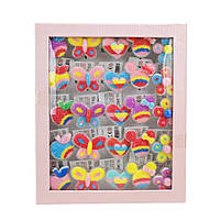 Аксесуари для дівчаток CEL-2412, кільця зі світлом, батарейки, мікс видів, фото 2