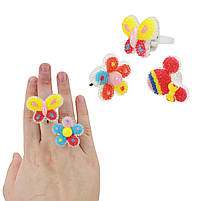 Аксесуари для дівчаток CEL-2412, кільця зі світлом, батарейки, мікс видів, фото 5