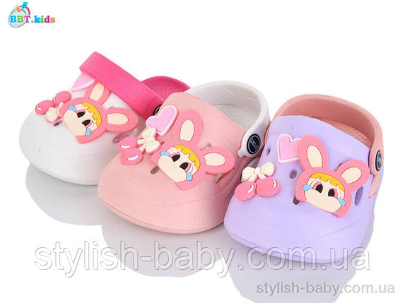 Дитяча колекція літнього взуття. Дитячі крокси 2025 бренда BBT kids оптом (рр. с 18 по 23), фото 1