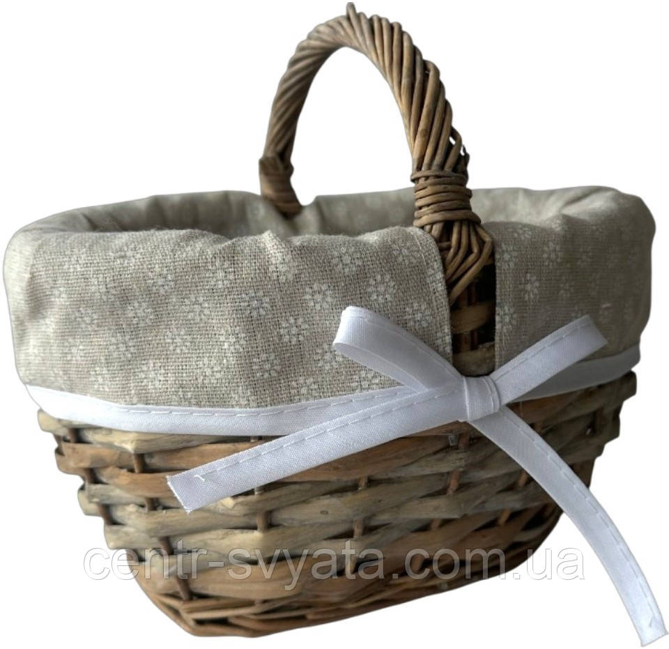 Кошик плетений (25х20 см)