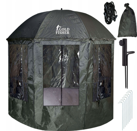 Рибальська парасолька намет Gold Fisher JUKON 240 см, фото 1