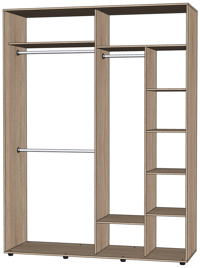 Шафа-купе Люкс 71 Імперія Меблів, шафа розсувна 2 двері купити в Одесі, Україні, фото 1