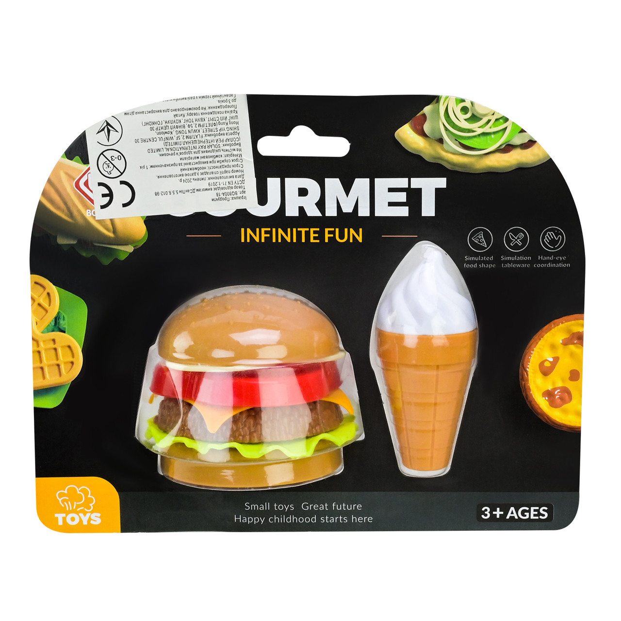 Набір продуктів BQ800A-18 фастфуд, фото 1