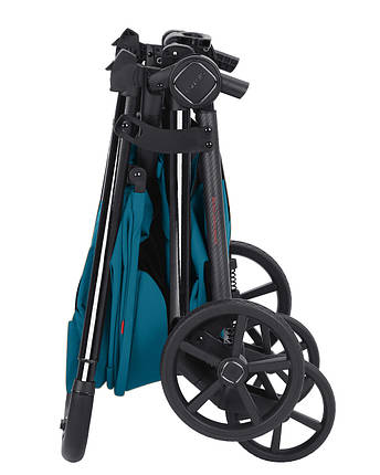 Коляска прогулянкова дитяча CARRELLO Bravo Carbon CRL-5530 Marlin Blue Синя, фото 2