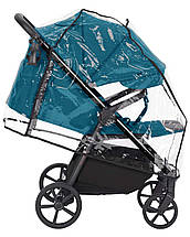 Коляска прогулянкова дитяча CARRELLO Bravo Carbon CRL-5530 Marlin Blue Синя, фото 3