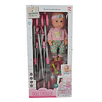 Пупс 85869 в наборі з коляскою, фото 2