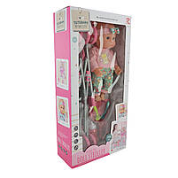 Пупс 85869 в наборі з коляскою, фото 3