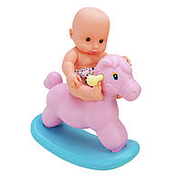 Пупс LD9402D-H з аксесуарами у сітці 23 см, фото 6