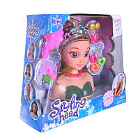 Голова для зачісок B369-30/31/34 з аксесуарами мікс видів, фото 9