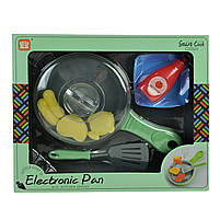 Сковорода LD-661A/B іграшкова на батарейках змінює колір зі світлом та звуком 31×26×7 см, фото 2