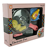 Сковорода LD-661A/B іграшкова на батарейках змінює колір зі світлом та звуком 31×26×7 см, фото 9