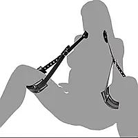 Бандаж для бдсм ролевых игр фиксатор для ног и шеи ремни фиксации