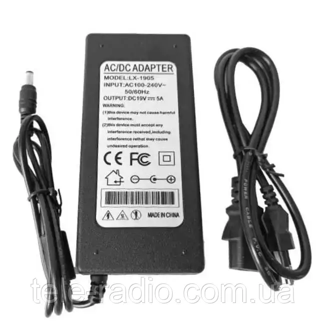 Блок живлення 19v 5a, фото 1