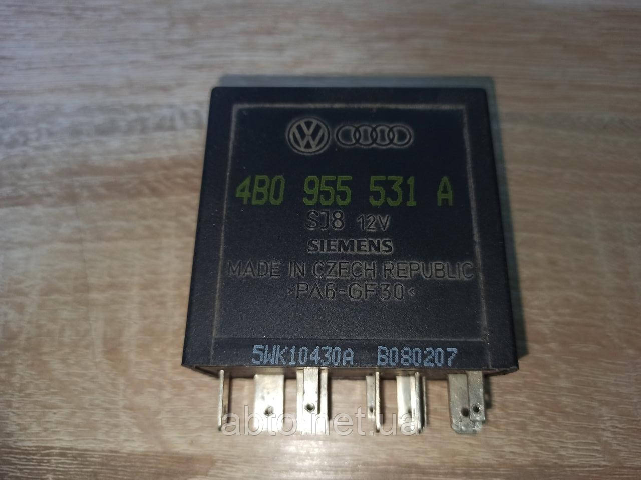 Реле двірників AUDI SEAT Volkswagen SKODA 4B0 955 531 A