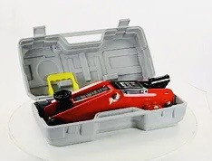 Домкрат підкатний, 2т пластик, H=125/310 6,5 кг FJ-01PVC ДОРОЖНЯ КАРТА