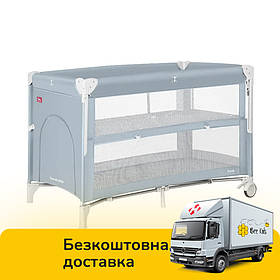 Манеж дитячий ігровий CARRELLO Porta CRL-18103 Ash Grey Сірий