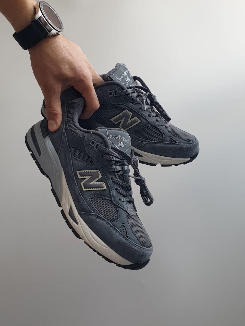 Кросівки чоловічі cірі New Balance 991 Grey White (18220)