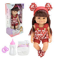 Лялька HS-953A/C вінілова з аксесуарами 2 види, фото 6