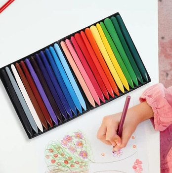 Віскові олівці для малювання, набір 24 ​​олівці