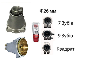 Нижній редуктор для бензокоси FORESTA FC-43 - купити за