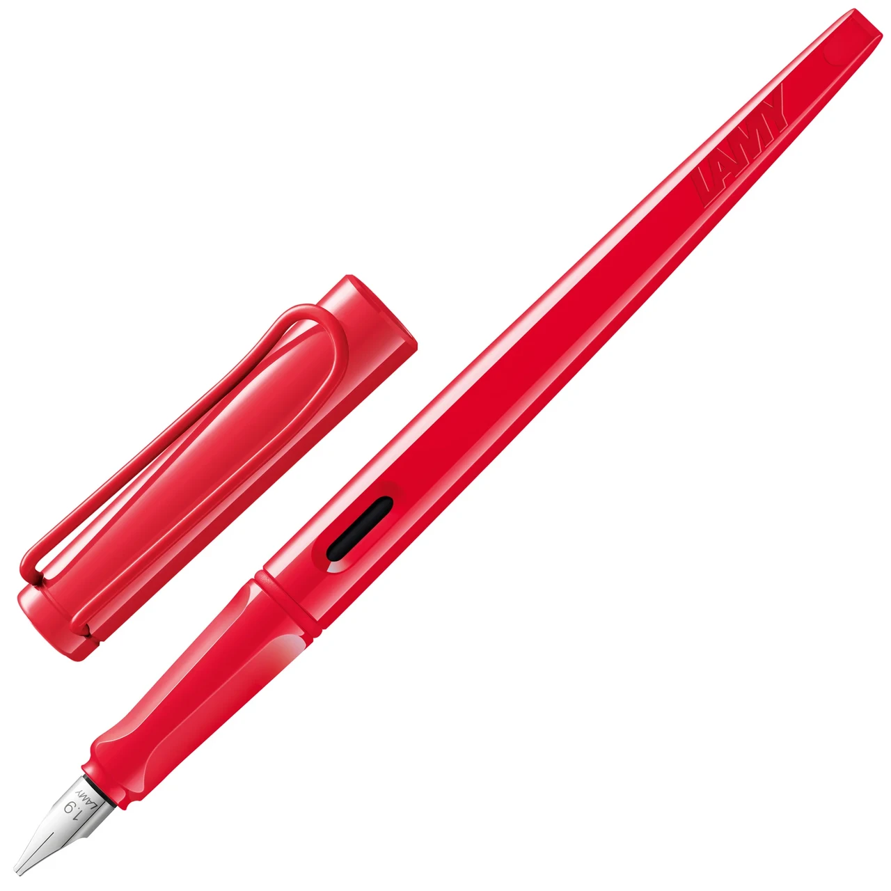 Ручка чорнильна Lamy Joy strawberry червона 1,1 мм T10 сині чорнила (4038957)