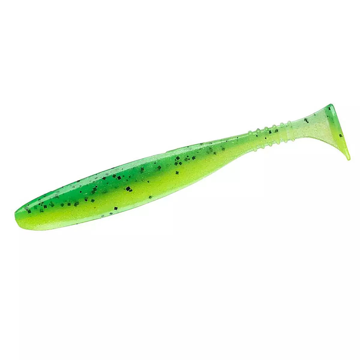 Силікон Daiwa Tournament D`Fin 150 mm 3 pc #UV Chartreuse Tiger (16505-615), фото 1