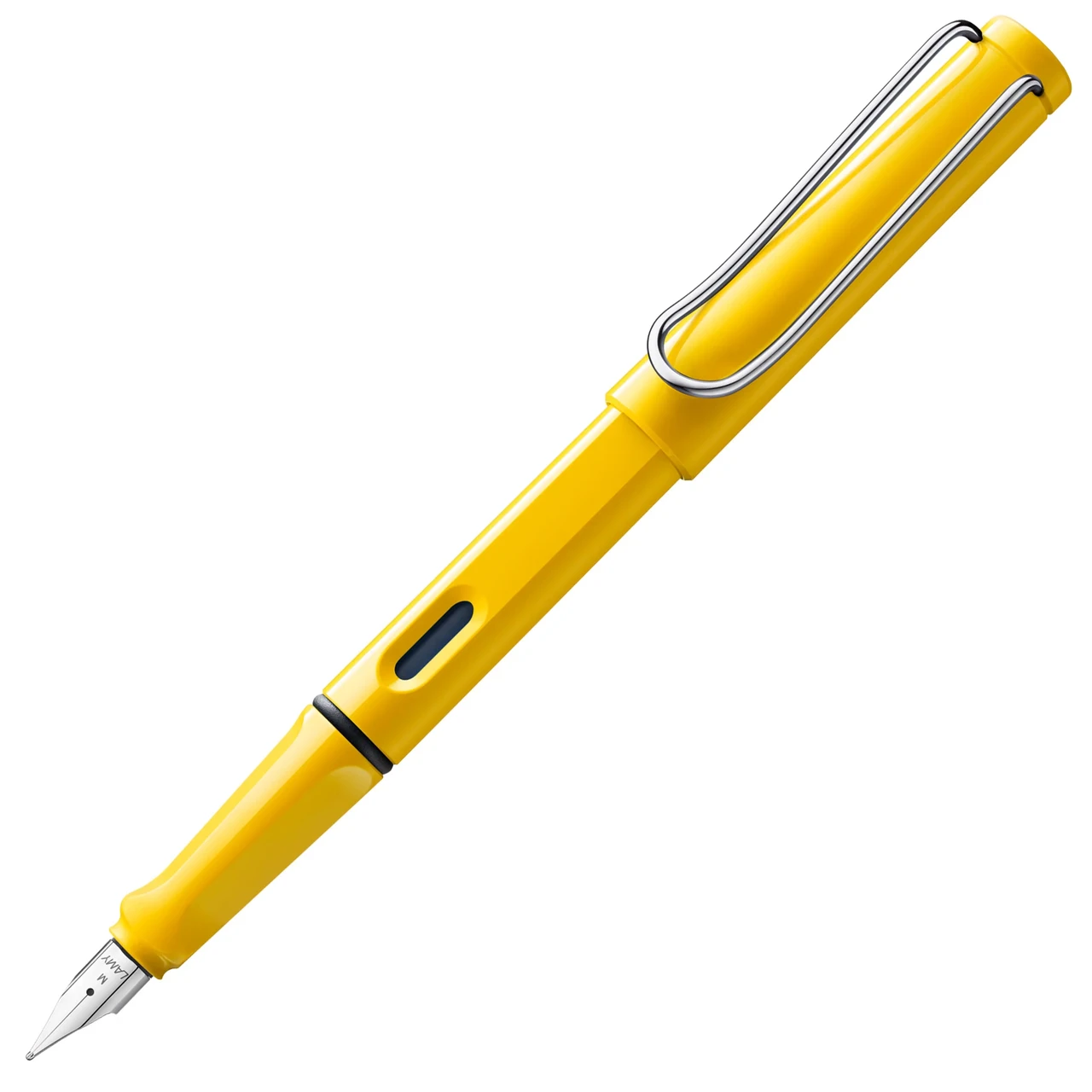 Ручка чорнильна Lamy Safari жовта EF T10 сині чорнила (4000211)