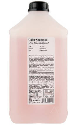 Шампунь для фарбованого волосся Farmavita Back Bar No1 Color Shampoo Fig and Almond 5000 мл, фото 1
