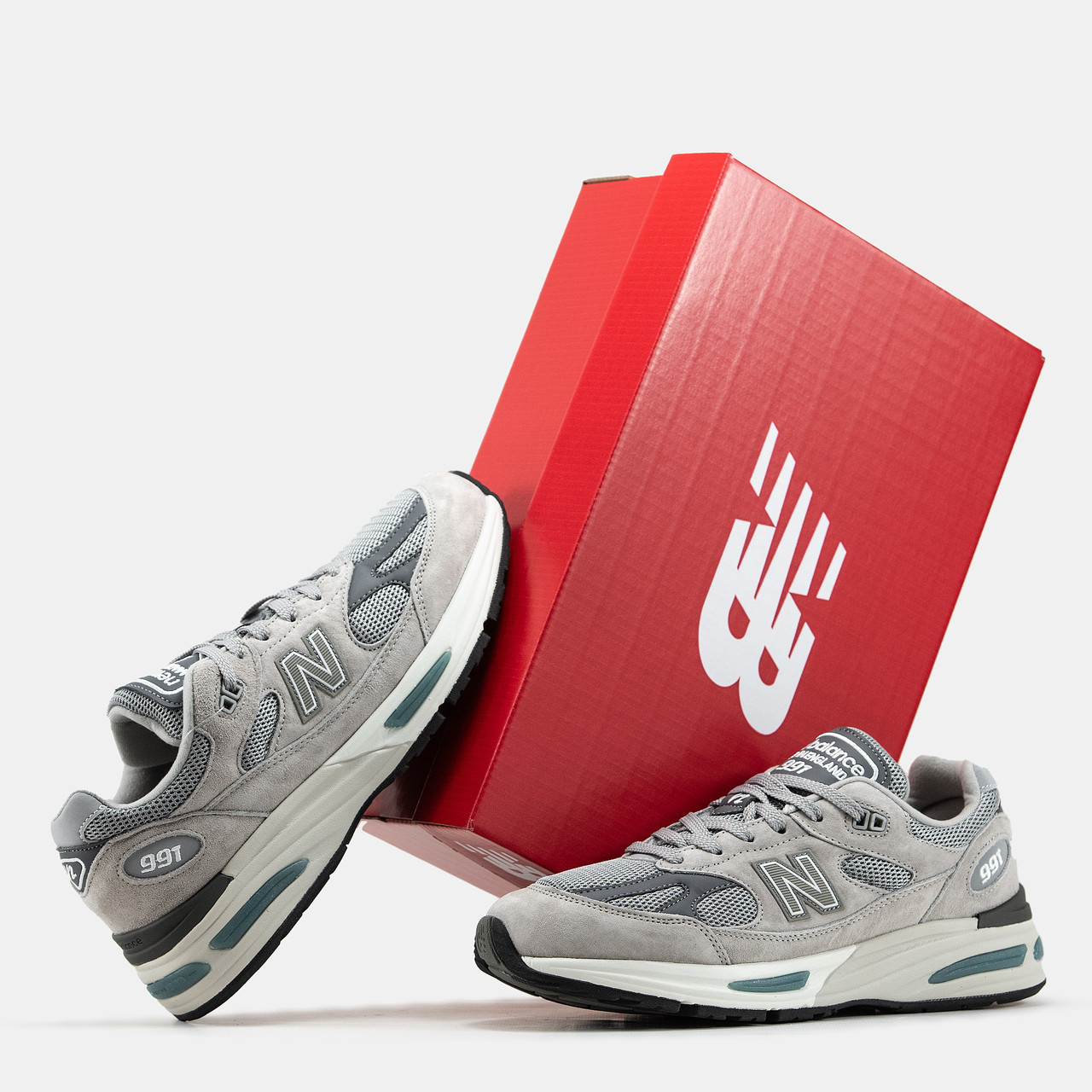 Кросівки чоловічі cірі New Balance 991 Grey (18688)