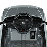 Дитячий електромобіль на акумуляторі Audi SQ8 з пультом радіокерування 3-8 років Сірий M 5899EBLR, фото 9