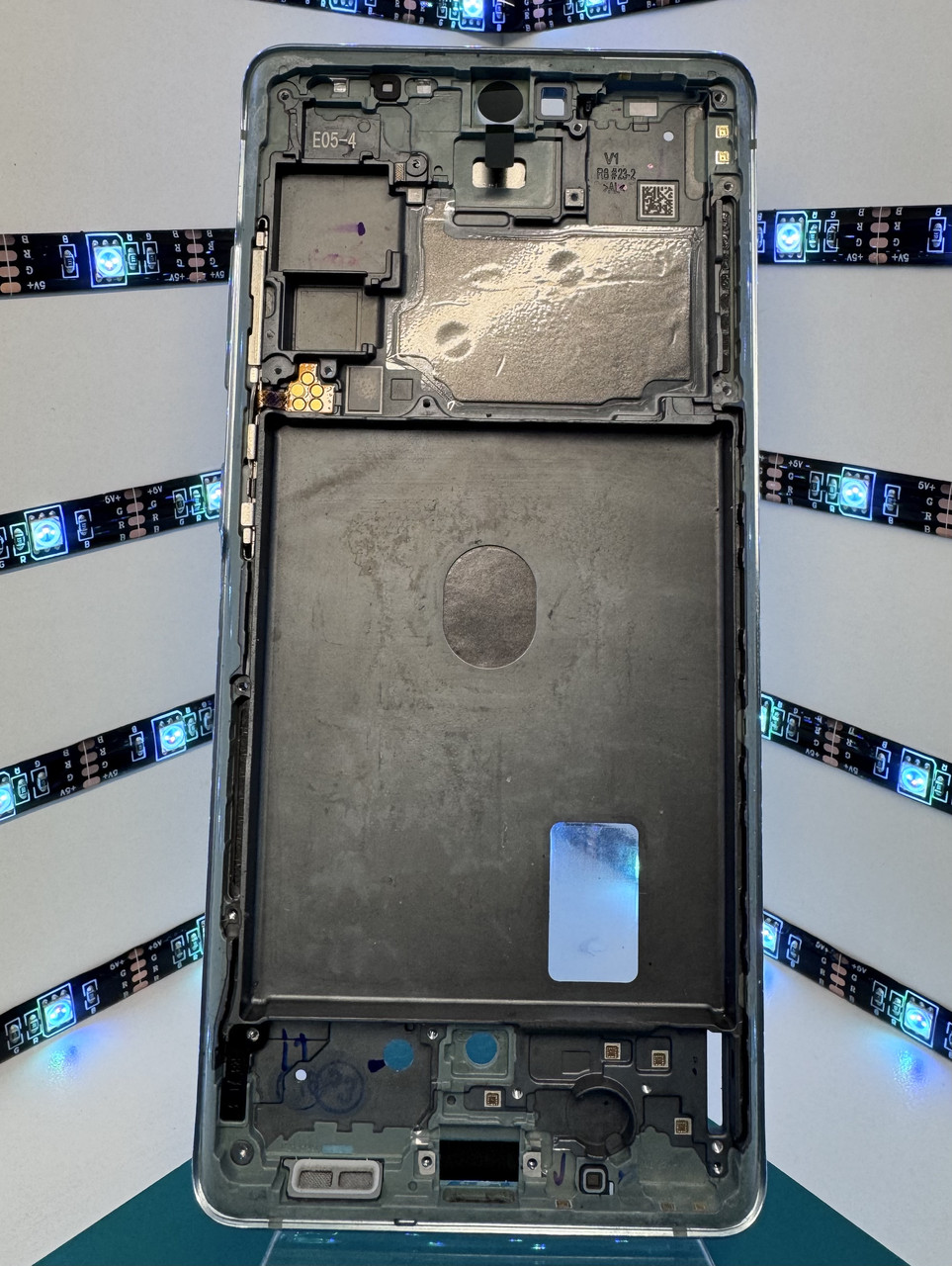 Рамка дисплея (середня частина) Samsung S20 FE (SM-G780) Green Mint