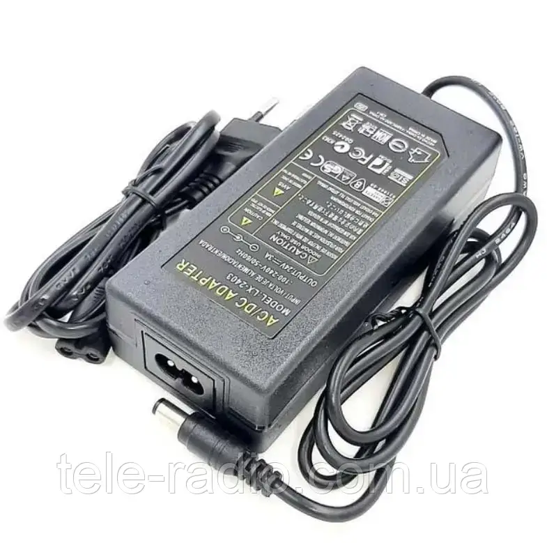 Блок живлення 24v 3a