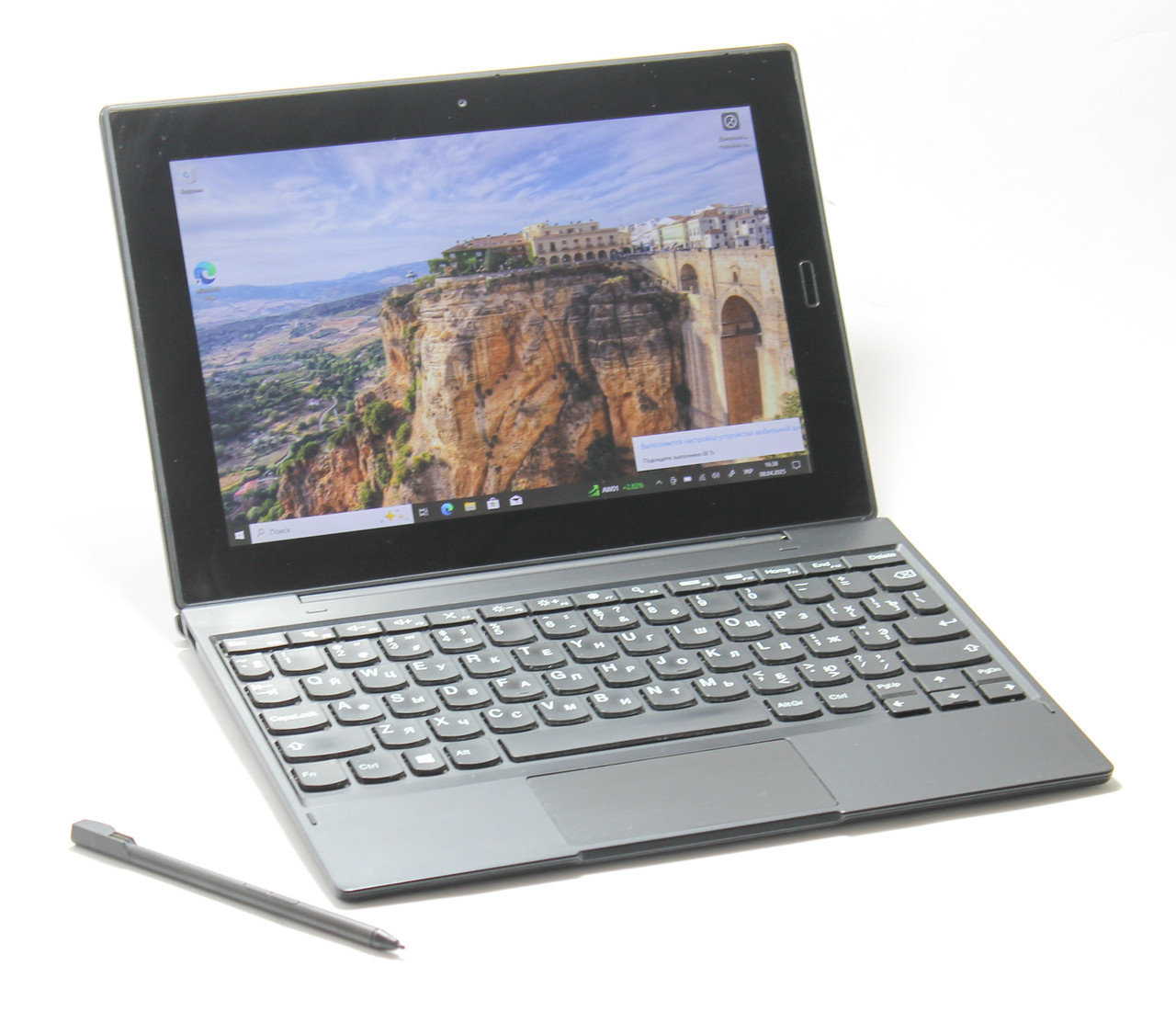 Планшет Lenovo 20L4 Windows 10 8Gb+128Gb Intel Celeron N4100 + Клавіатура + Стілус