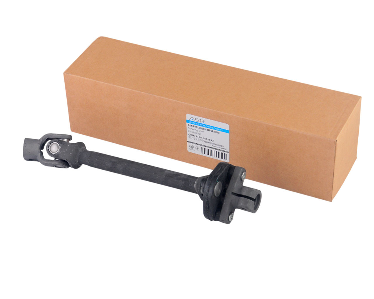 Вал рульового керування ВАЗ 2110-12, 2170-72 карданний проміж. із шарніром