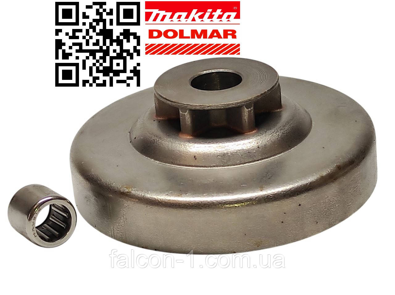 Зірочка Makita DCS 4610 Dolmar PS 34 036223100 барабан чашка зчеплення на бензопилу Макіта DCS 340 Долмар + підшипник