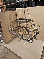 Кований органайзер для каструль та сковорідок ручної роботи. 3