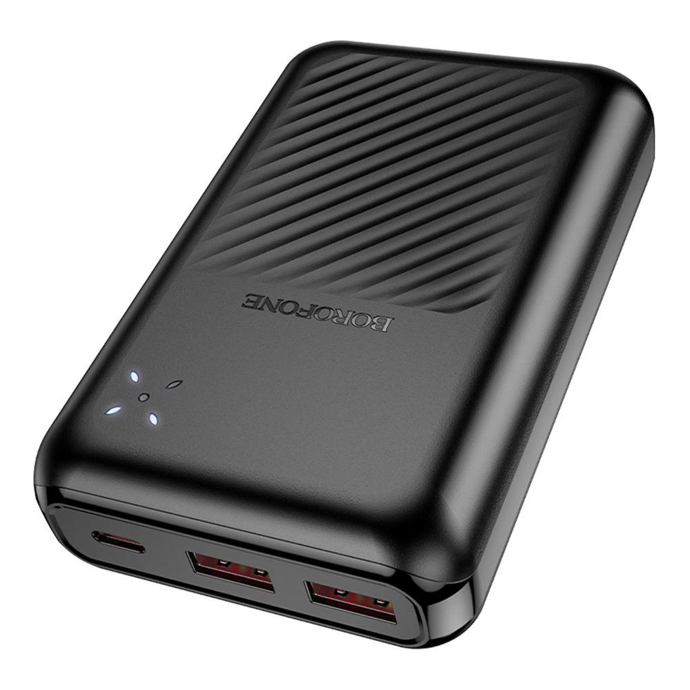 Універсальна Мобільна Батарея Power Bank Borofone BJ30A Starlight 22.5W+PD20W 20000 mAh Колір Чорний