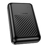 Універсальна Мобільна Батарея Power Bank Borofone BJ30A Starlight 22.5W+PD20W 20000 mAh Колір Чорний, фото 7
