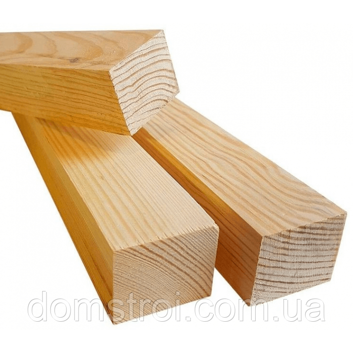 Брус сосновий обрізний (неструганий) 20×30 мм, 2 м