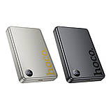 Універсальна Мобільна Батарея Power Bank Hoco Q34 Clever PD20W magnetic with digital display 10000mAh Колір, фото 3