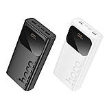 Універсальна Мобільна Батарея Power Bank Hoco J144A Hymn 30000 mAh Колір Чорний, фото 3
