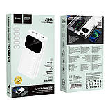 Універсальна Мобільна Батарея Power Bank Hoco J144A Hymn 30000 mAh Колір Чорний, фото 4