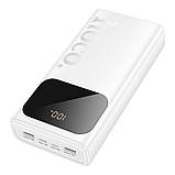 Універсальна Мобільна Батарея Power Bank Hoco J144A Hymn 30000 mAh Колір Чорний, фото 6