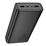 Універсальна Мобільна Батарея Power Bank Hoco J144A Hymn 30000 mAh Колір Чорний, фото 9