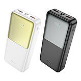 Універсальна Мобільна Батарея Power Bank Hoco J136A Sirui 22.5W+PD20W 20000 mAh Колір Бiлий, фото 3